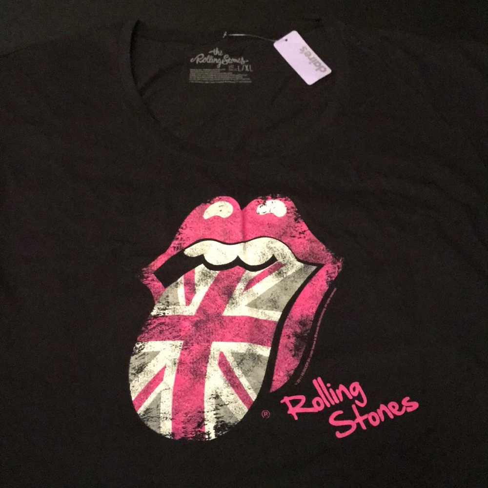 NEW: Rolling Stones Short Sleeve L/XL Band Shirt